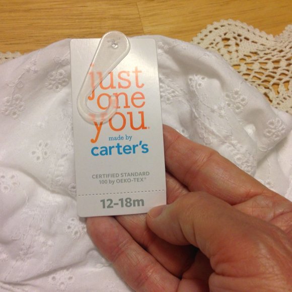 Cotton Baby's sun cap, just one you made by Carter's 12-18 month - Picture 2 of 5